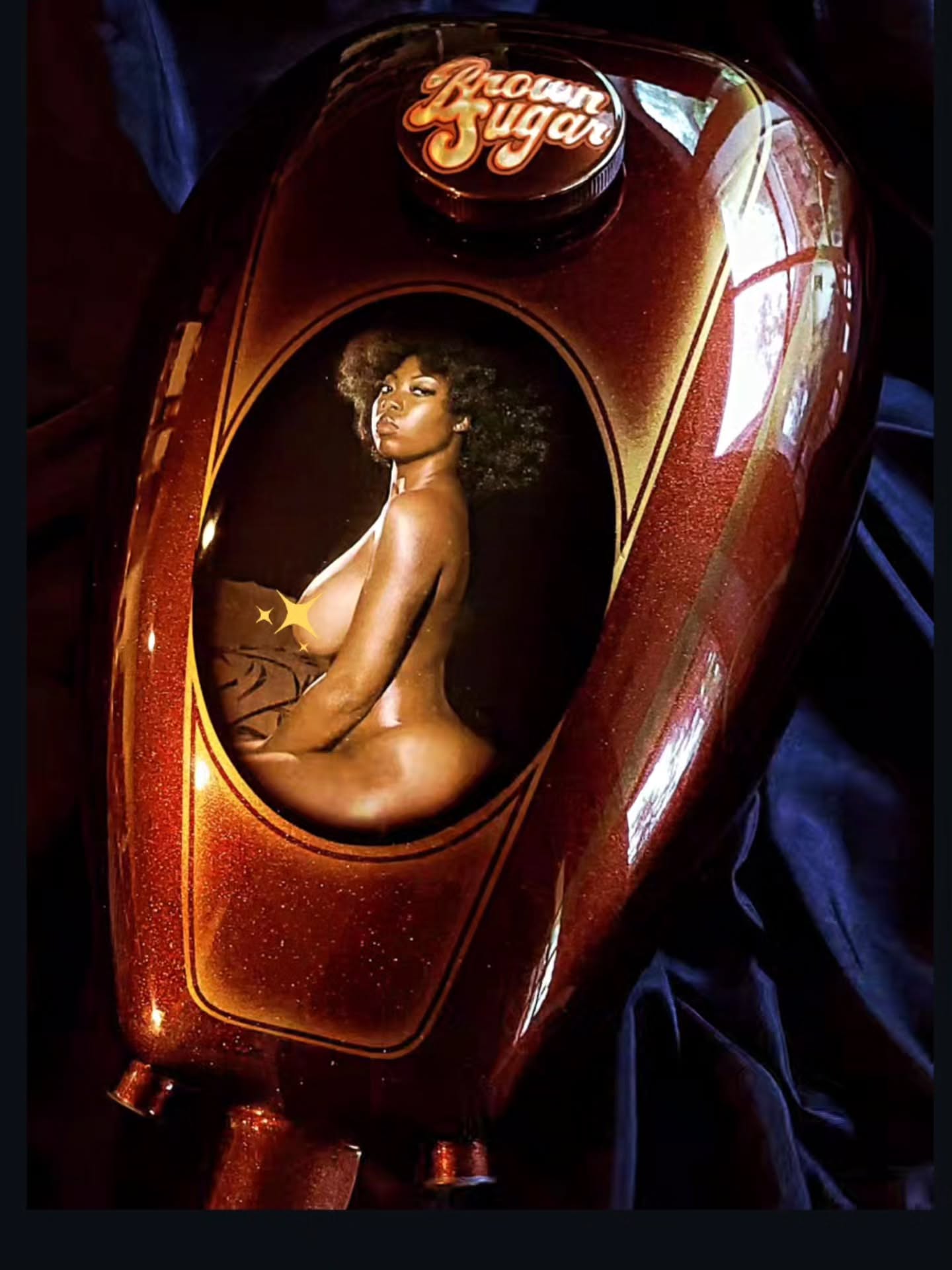 motorcycle gas tank decal