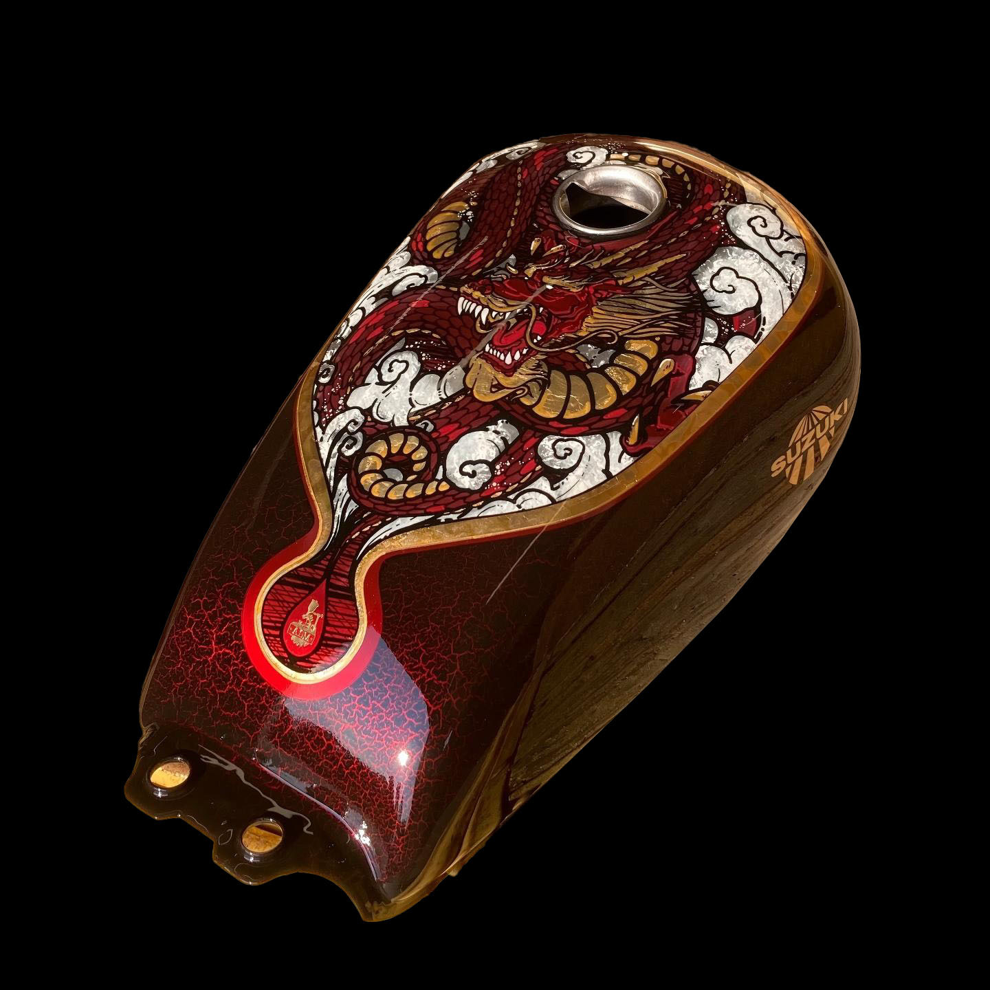 motorcycle gas tank decal