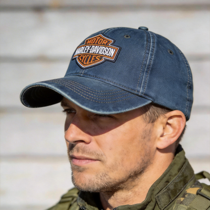 Harley-style Motorcycle Cap