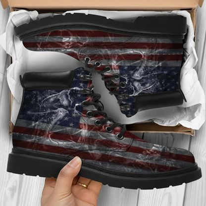 Heavy Metal Punk Biker Boots