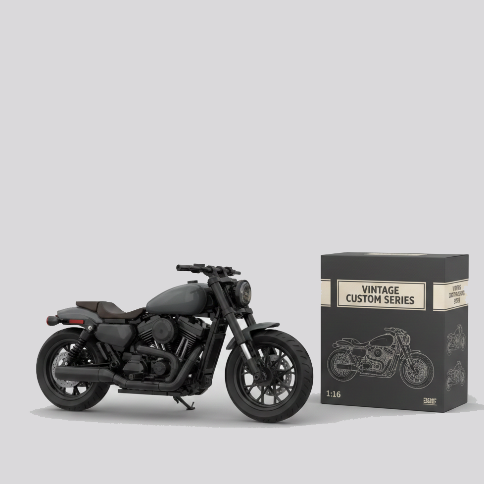 Harley-Davidson motorcycle building blocks