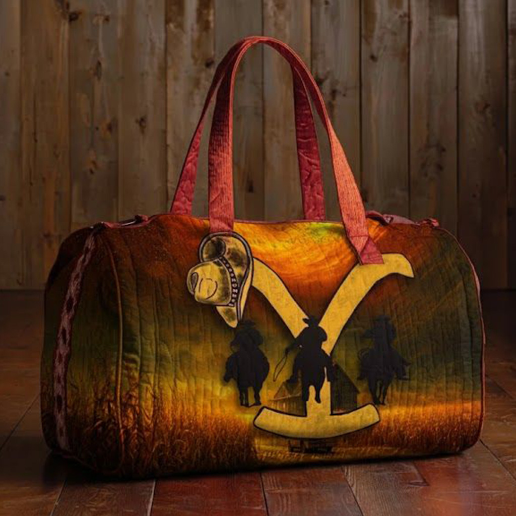 Golden Horizon Rider Bag