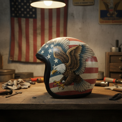 Freedom Eagle Motorcycle Helmet