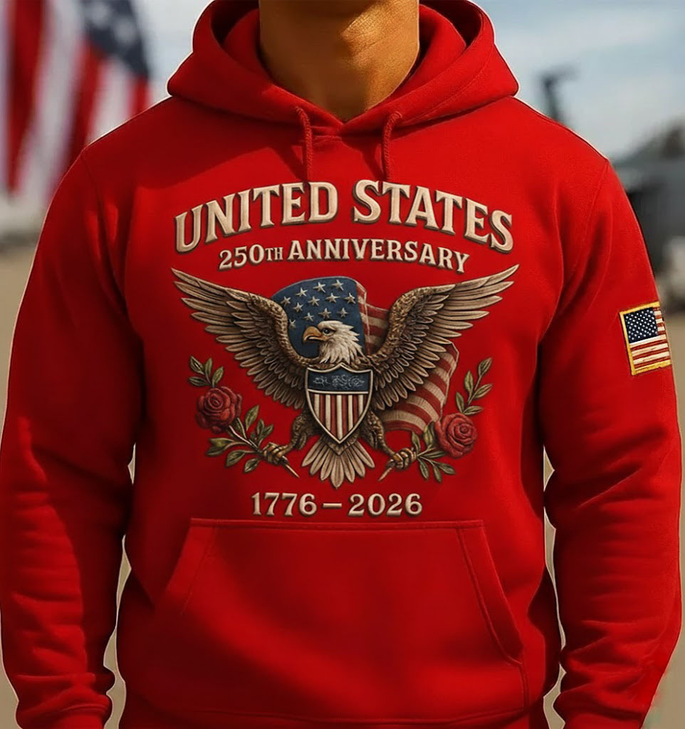 United States 250th Anniversary Eagle Leather Jacket