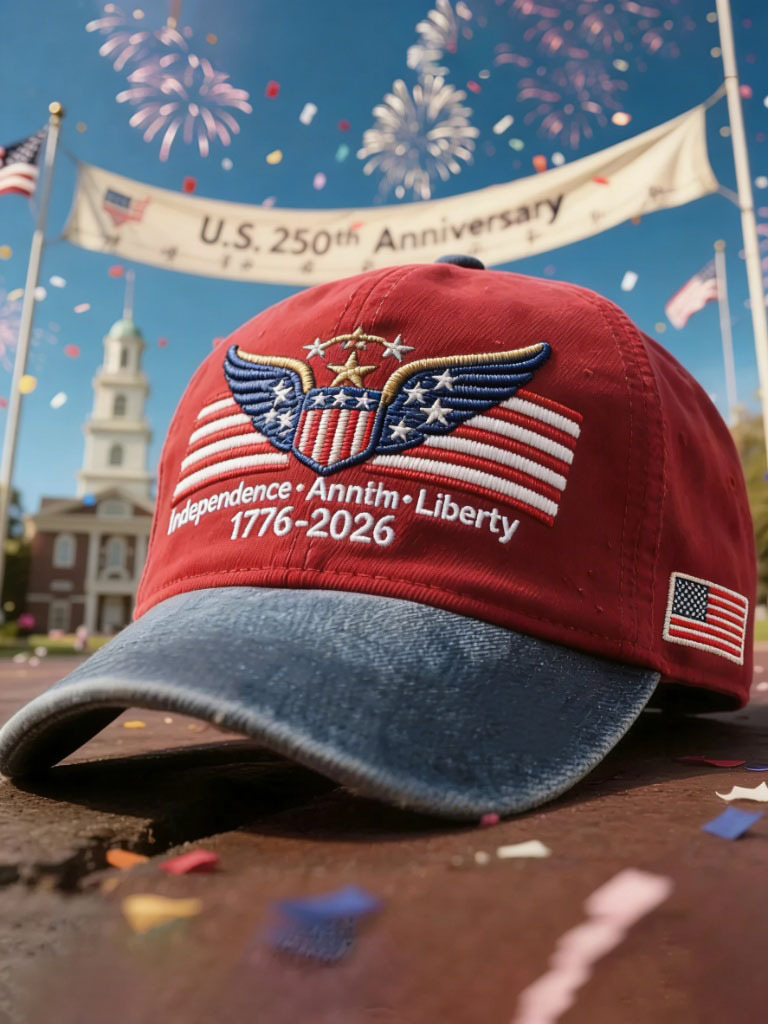 USA 250th Anniversary Commemorative Baseball Cap