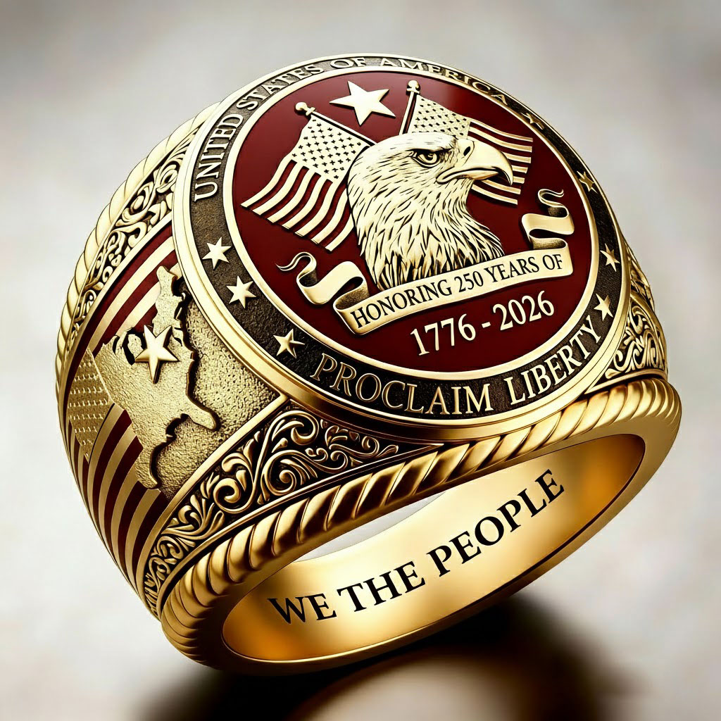 USA 250th Anniversary Ring