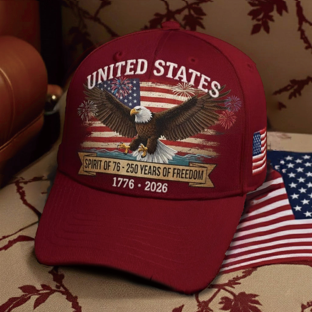 USA 250th Anniversary Commemorative Baseball Cap