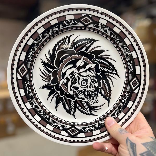 Vintage Art Decorative Plates