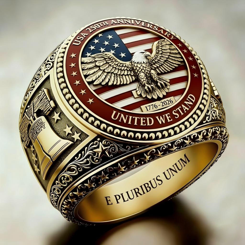 USA 250th Anniversary Ring