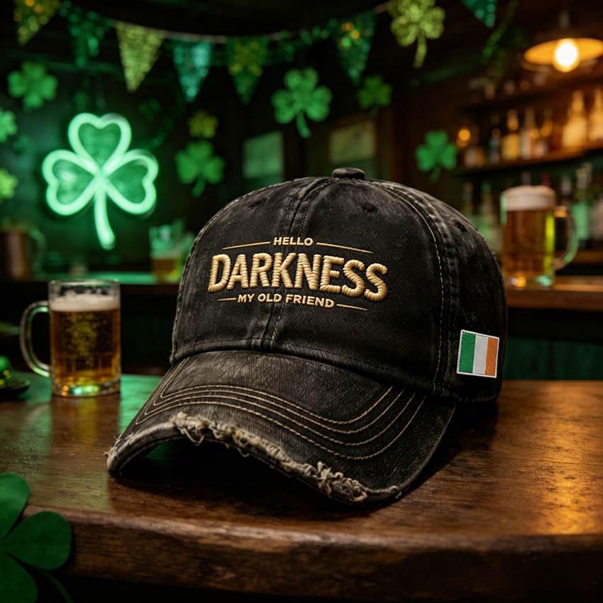 Vintage Style Embroidery Baseball Cap