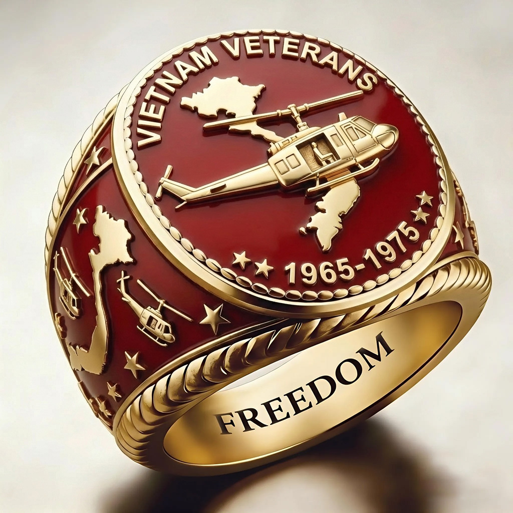 National Vietnam War Memorial Ring