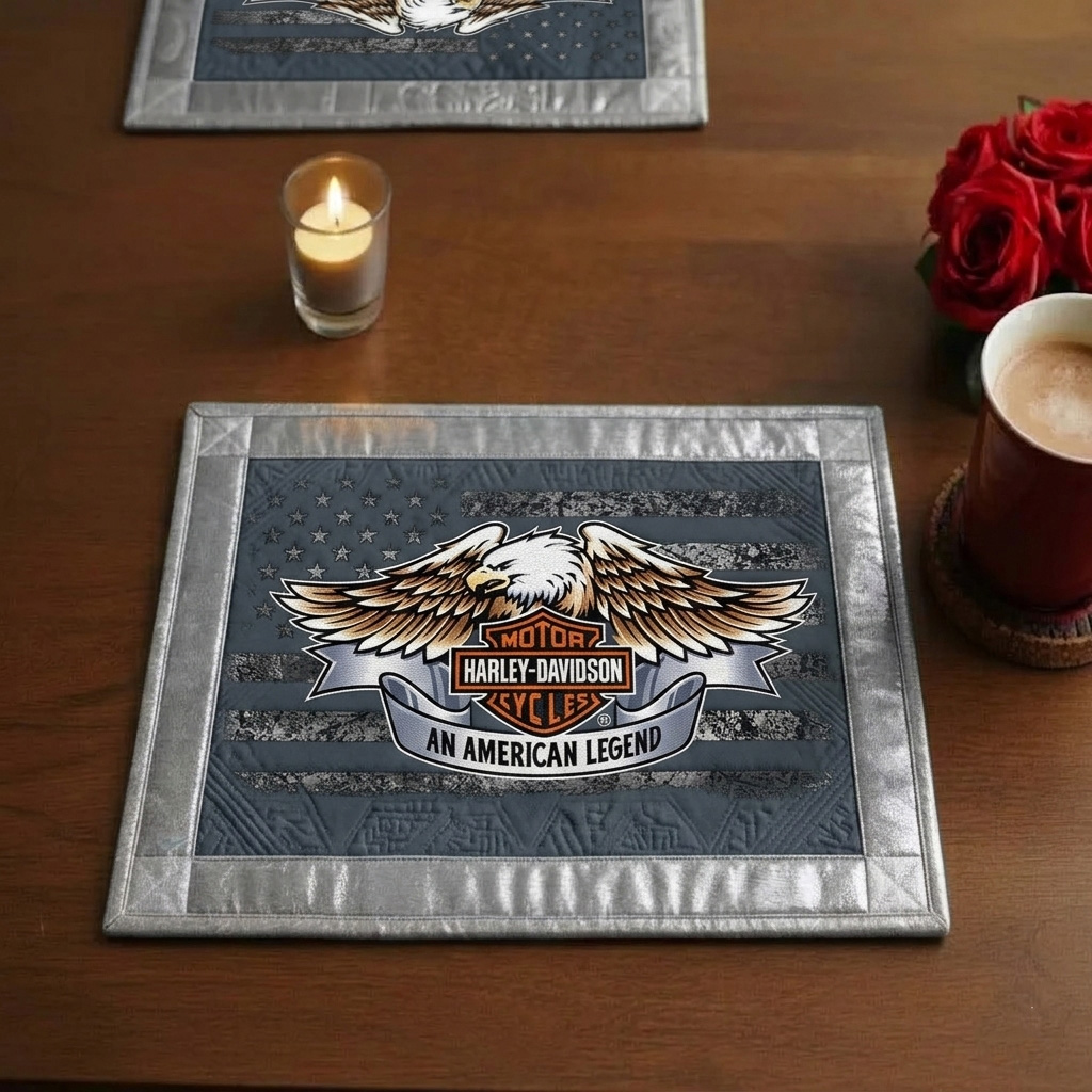 Legendary Rider Series Quilted Placemat