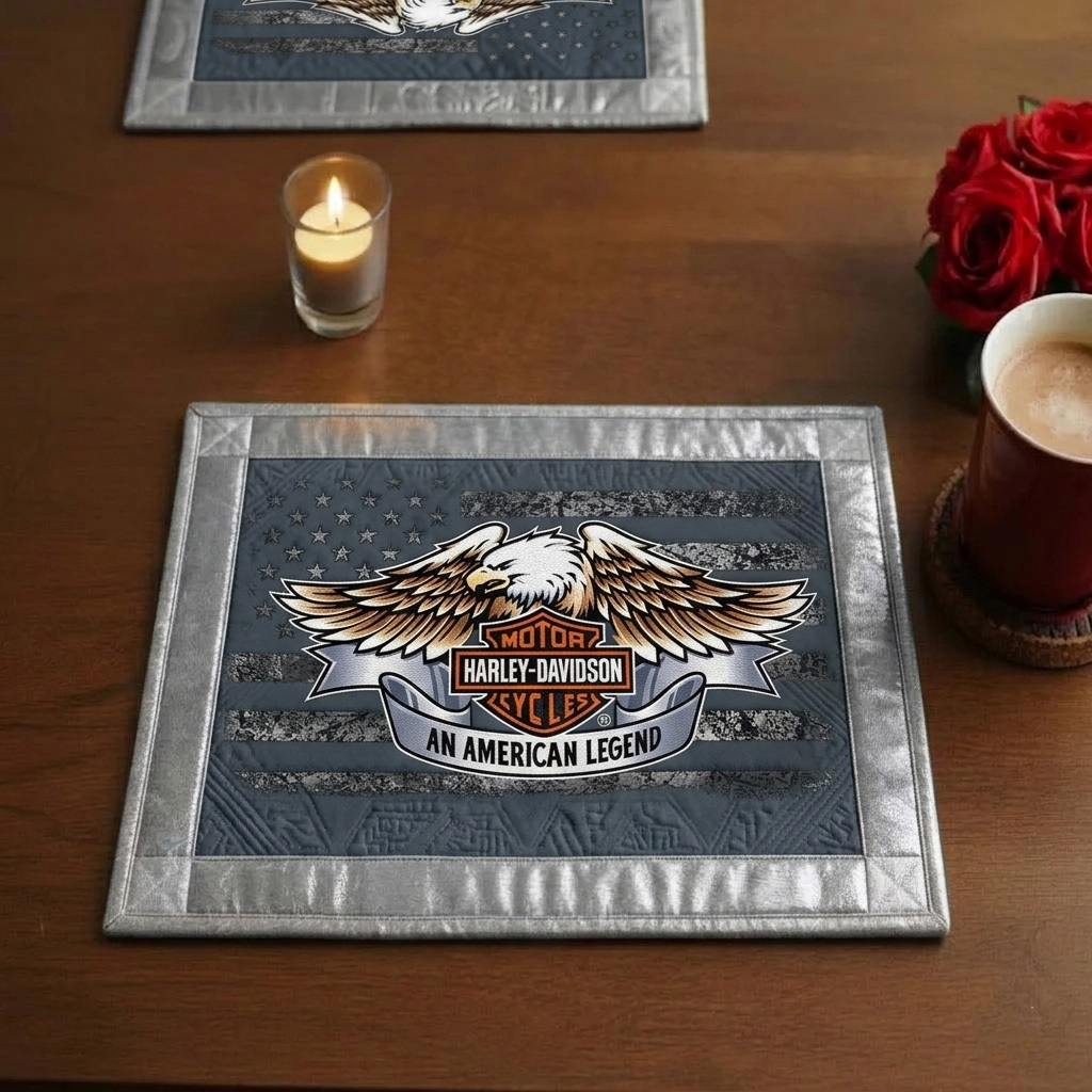Legendary Rider Series Quilted Placemat