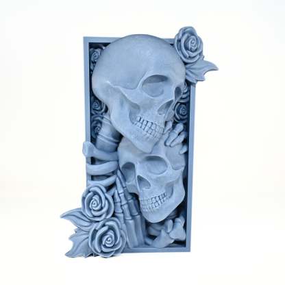 Rose Skull Lovers Book Nook