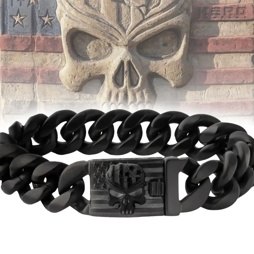 Vintage Industrial Chain Bracelet for Men · Built for the Fearless