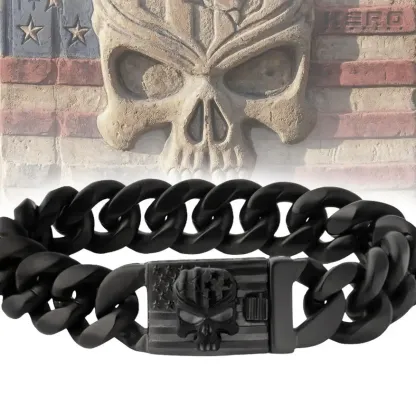 Vintage Industrial Chain Bracelet for Men · Built for the Fearless