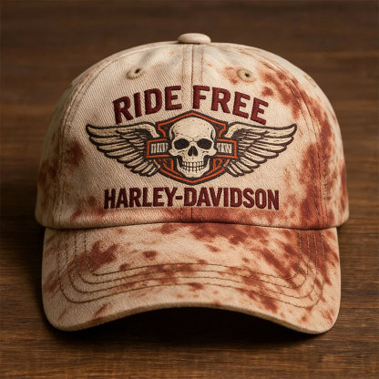 Harley Biker Style Baseball Cap