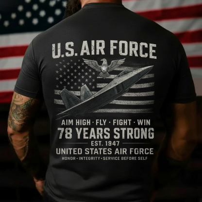 Honor. Integrity. Service – U.S. Air Force Heritage Tee