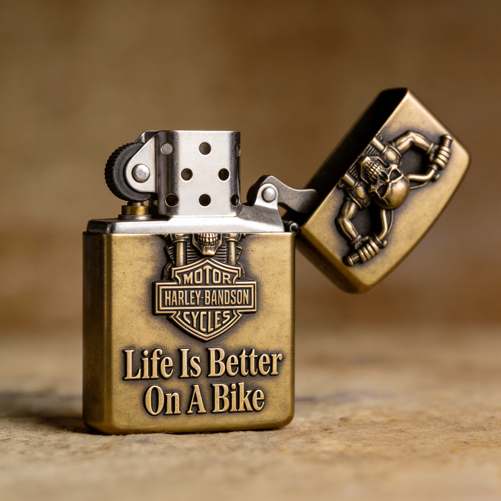 Harley Rider High's Skull Engraving Machine