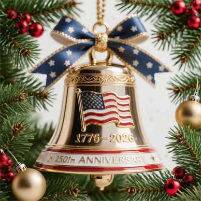 🔥LAST DAY 49% OFF - U.S. 250th Anniversary Edition - Vintage Liberty Bell Ornament