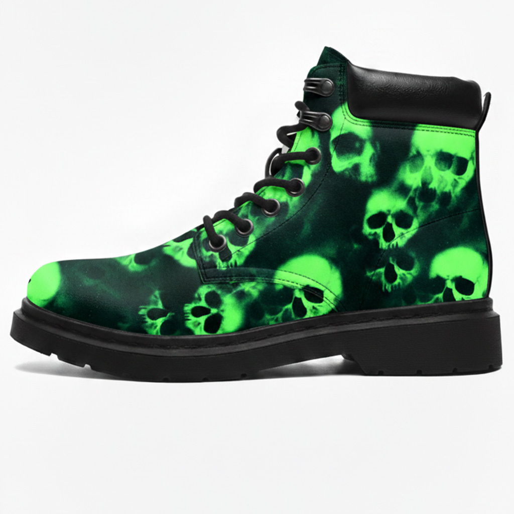 Heavy Metal Punk Biker Boots