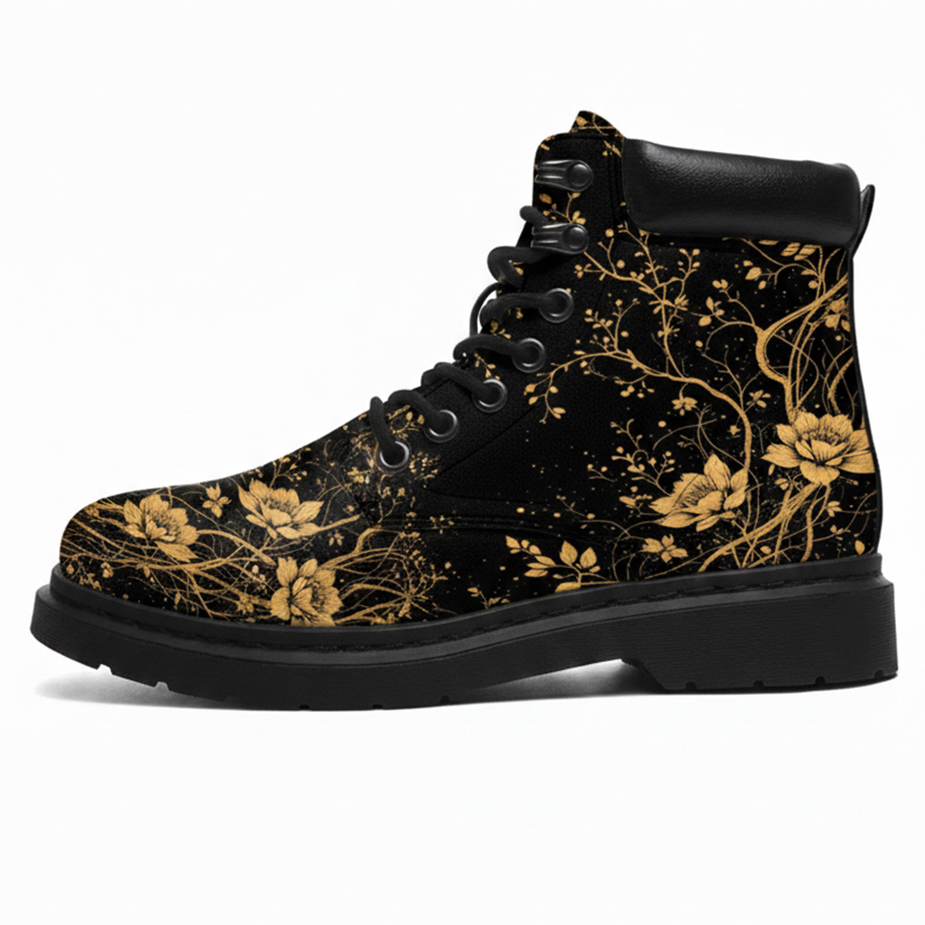 Heavy Metal Punk Biker Boots