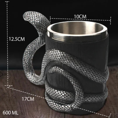 Medieval Dragon Beer Mug