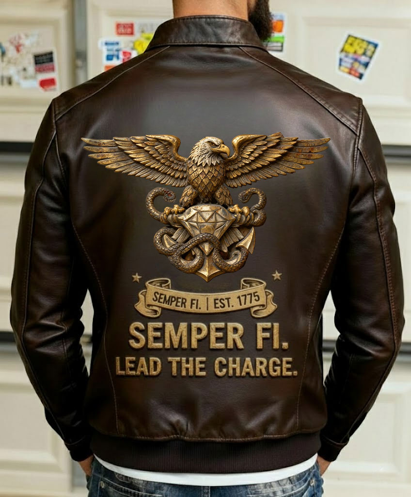Semper Fi Spirit • Unbreakable Resolve – Military Style Jacket