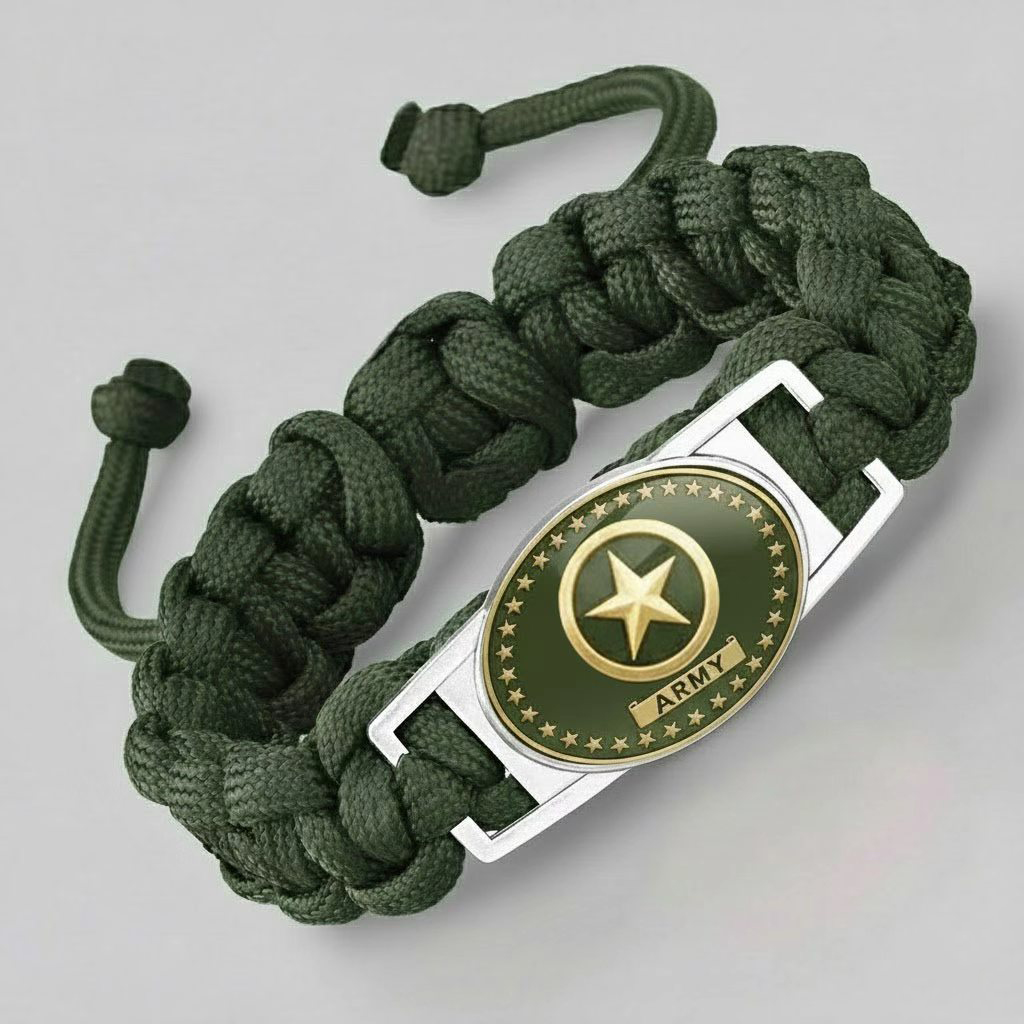 Army Themed Paracord Bracelet