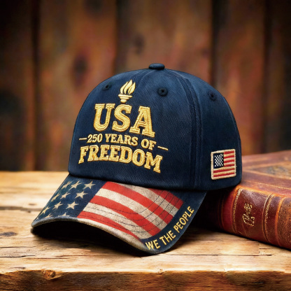 USA 250th Anniversary Commemorative Baseball Cap
