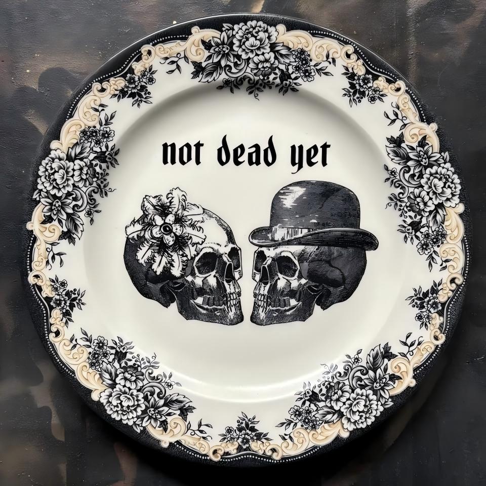 Vintage Art Decorative Plates