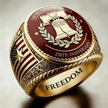 USA 250th Anniversary Ring