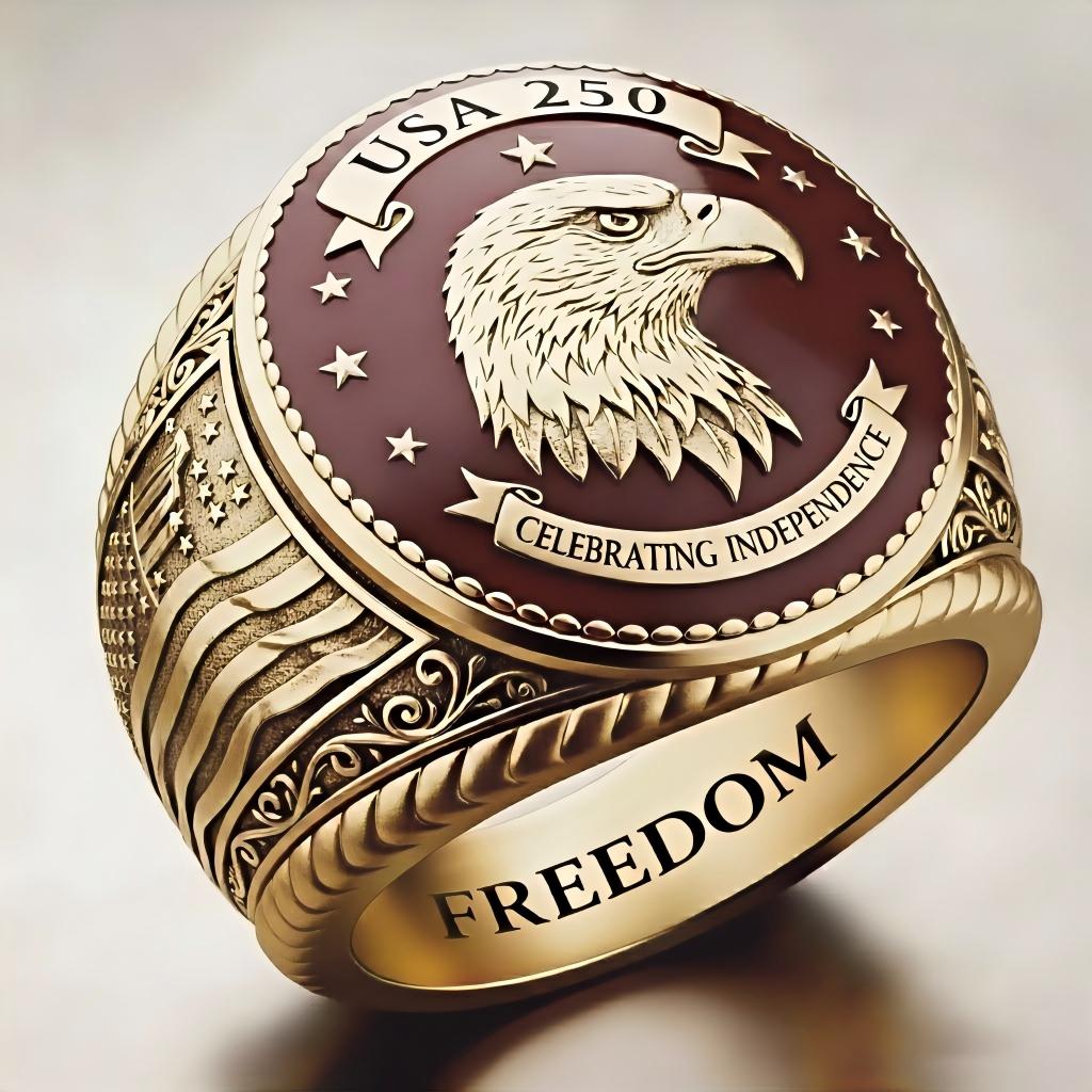 USA 250th Anniversary Ring
