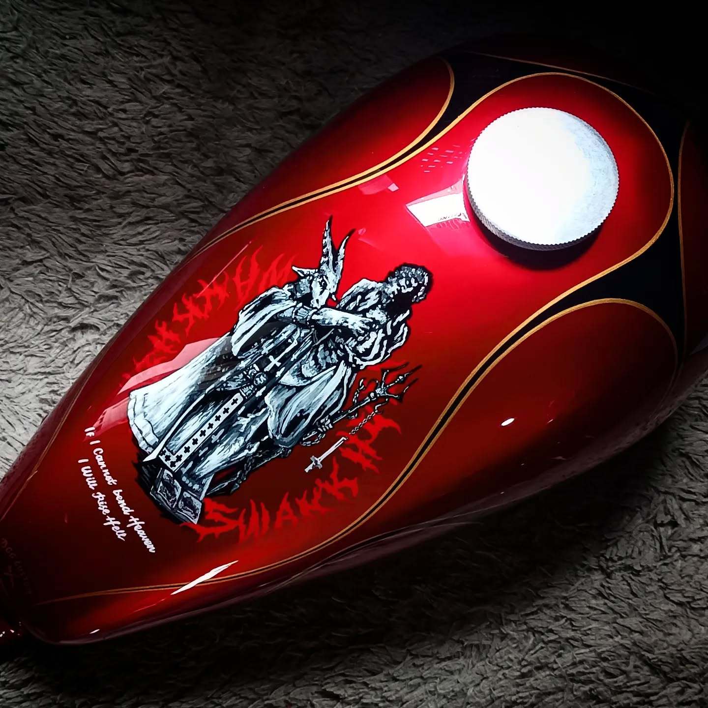 motorcycle gas tank decal
