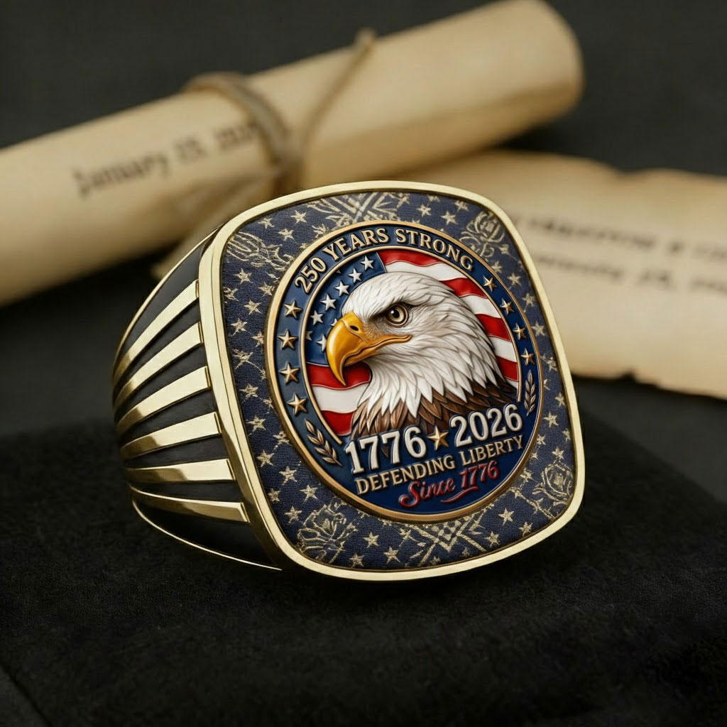 1776-2026 America Jubilee Ring