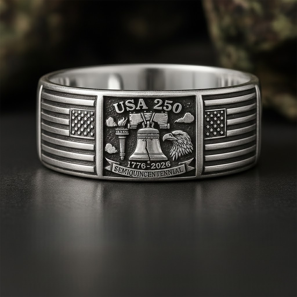 1776-2026 America Jubilee Ring
