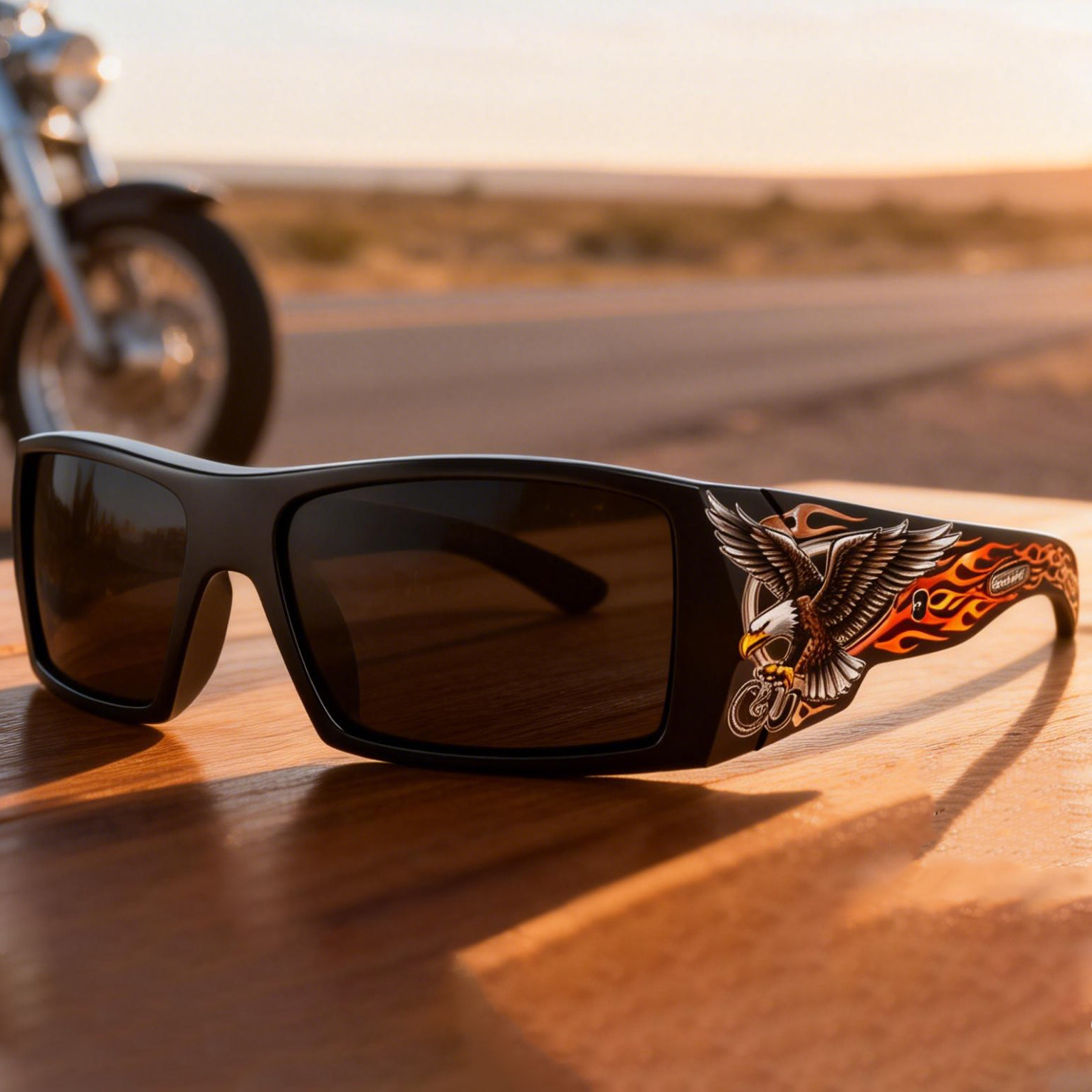Harley-Inspired Rider Sunglasses