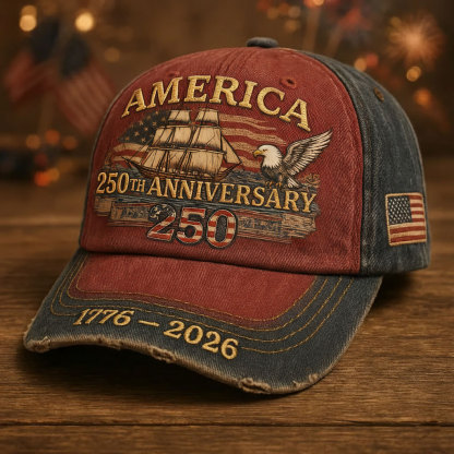 America 250th Anniversary Baseball Cap (1776 - 2026)