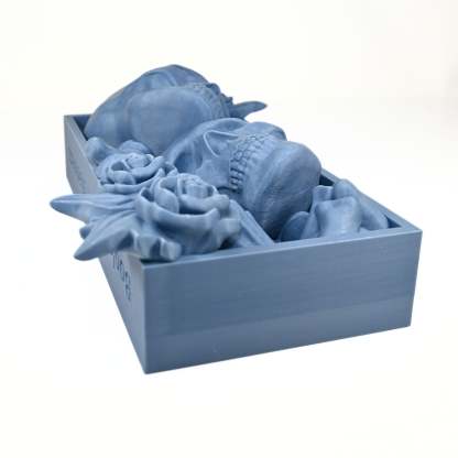 Rose Skull Lovers Book Nook