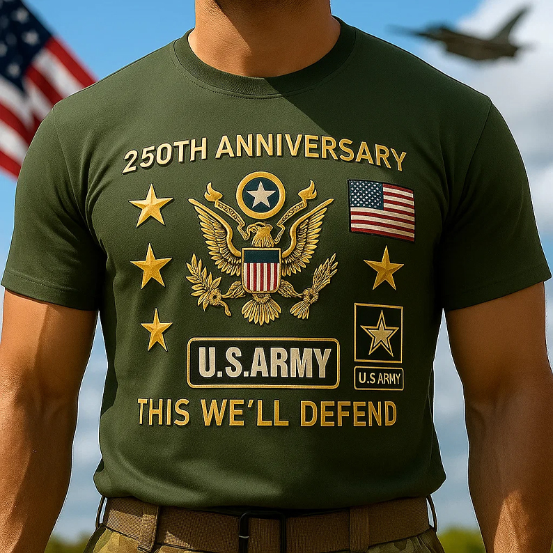 U.S. Army 250th Anniversary T-shirt