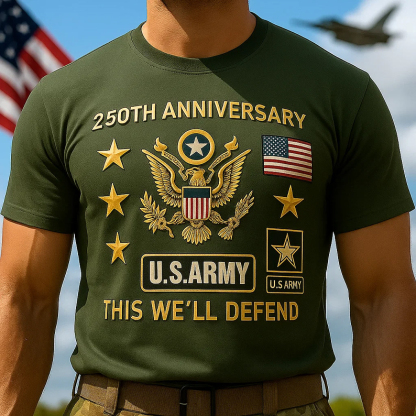 U.S. Army 250th Anniversary T-shirt