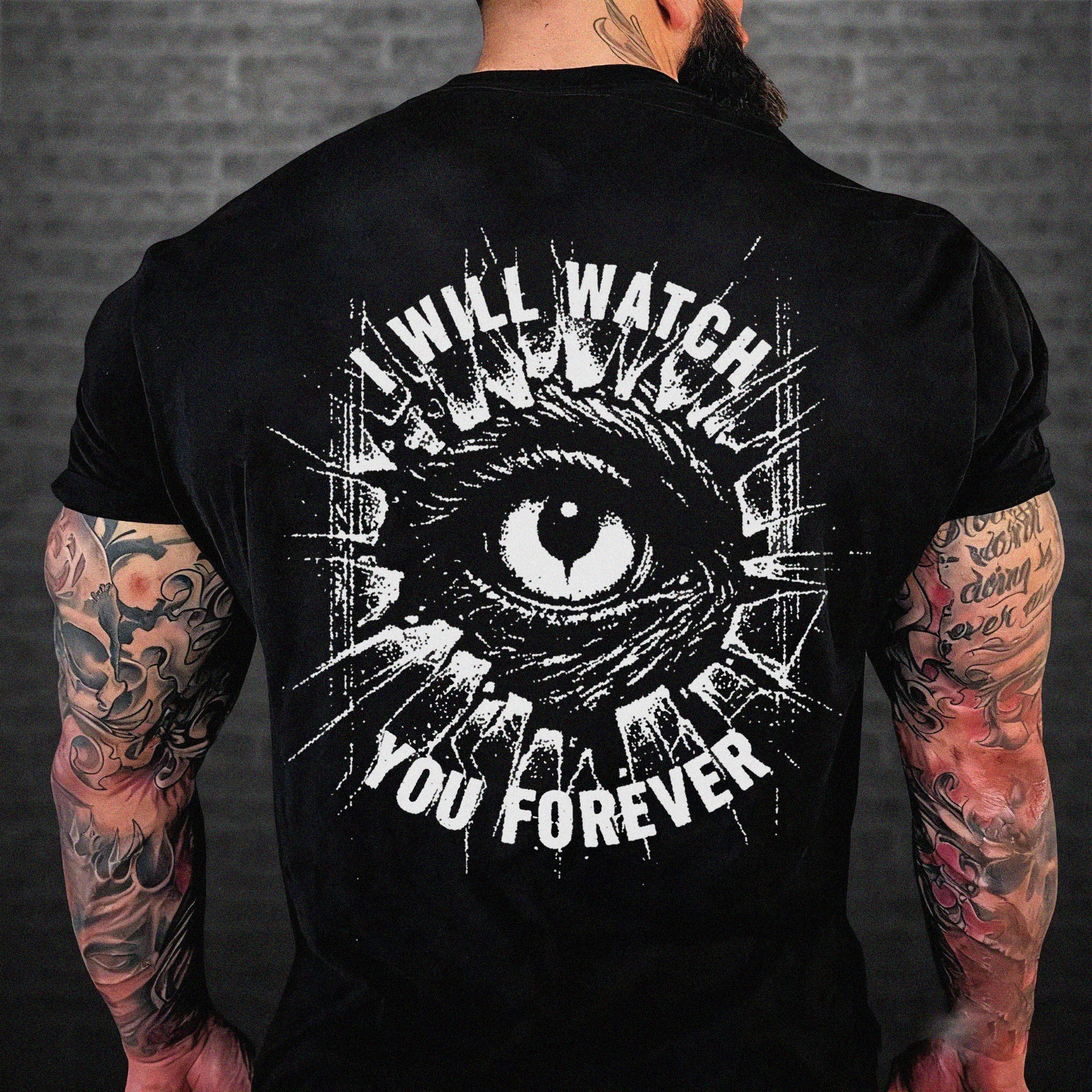 Eternal Watch All-Seeing Eye Dark Statement Men's T-Shirt