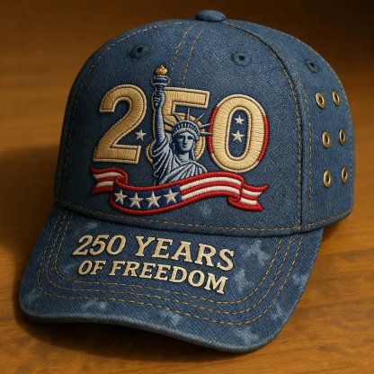USA 250th Anniversary Commemorative Baseball Cap
