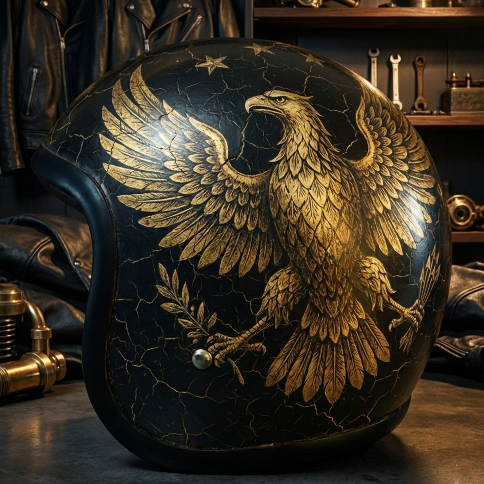 Freedom Eagle Motorcycle Helmet