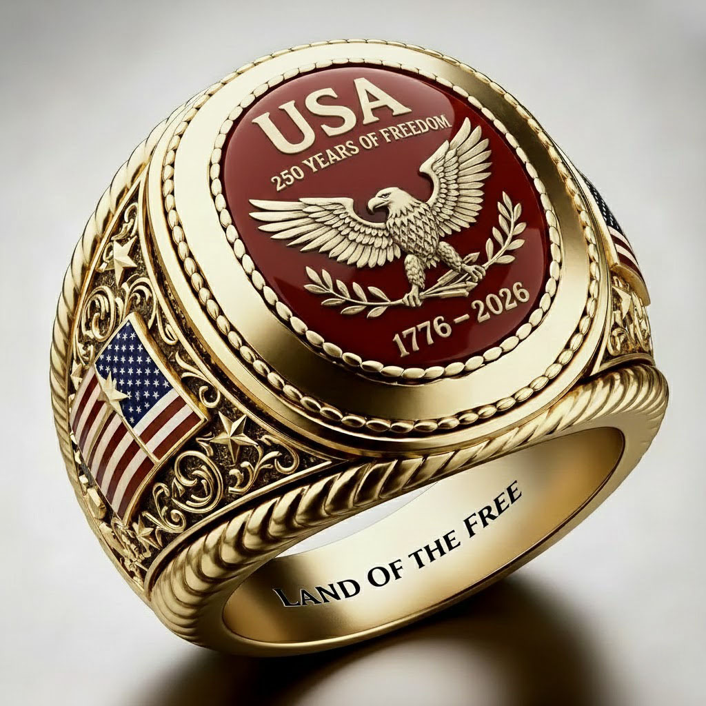 USA 250th Anniversary Ring