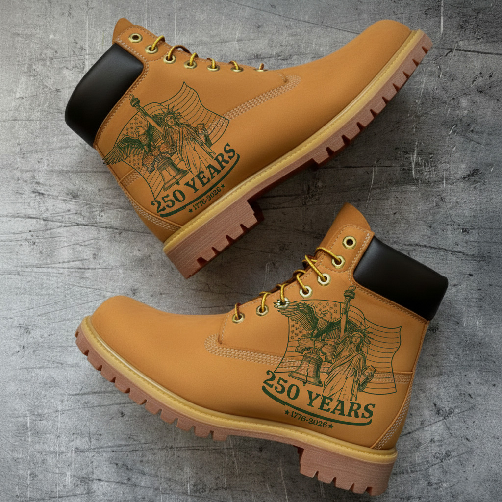 USA 250th Anniversary Commemorative Boots