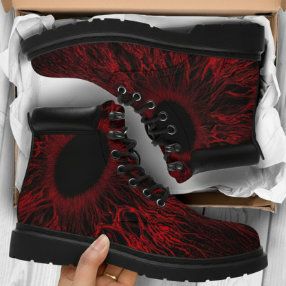 Heavy Metal Punk Biker Boots