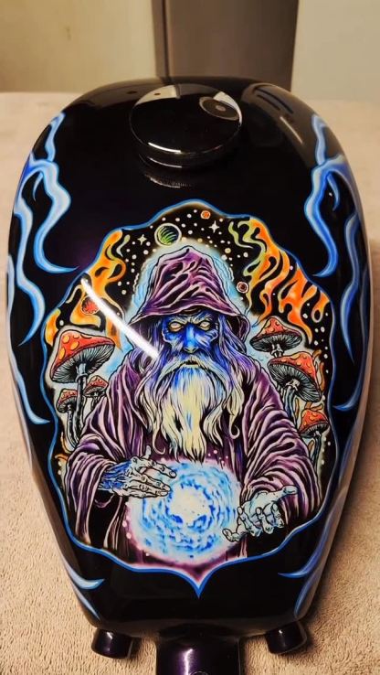 motorcycle gas tank decal