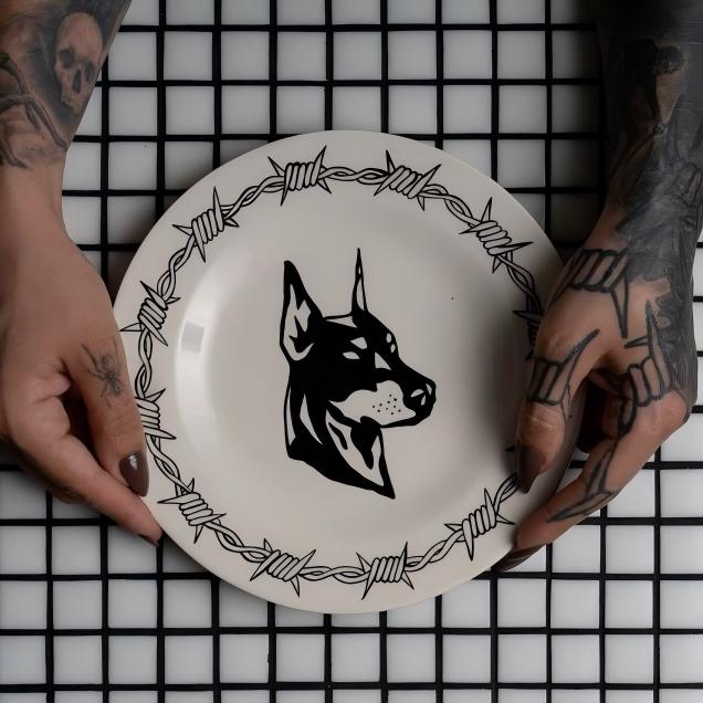 Vintage Art Decorative Plates