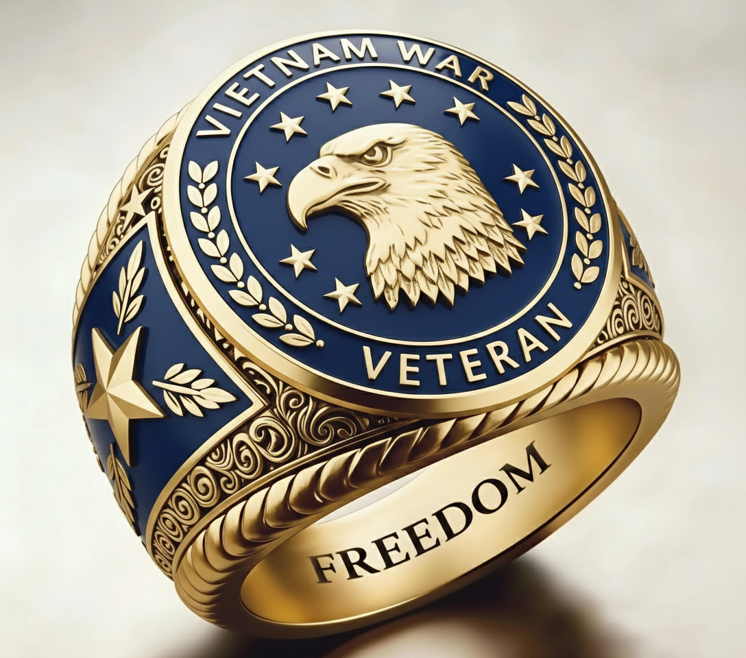 National Vietnam War Memorial Ring